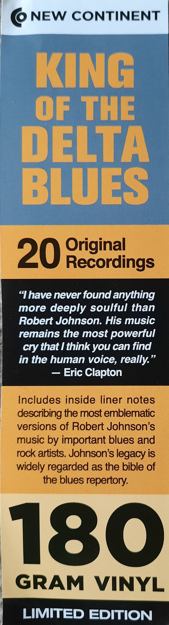 Robert Johnson : Cross Road Blues (LP, Comp, Ltd)