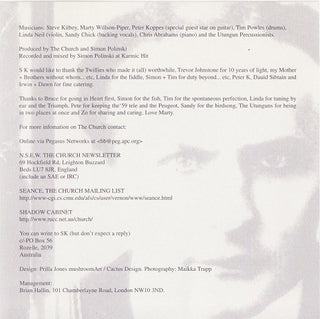 The Church : Magician Among The Spirits And Some (CD, Album)