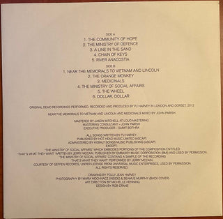 PJ Harvey : The Hope Six Demolition Project - Demos (LP, Album)