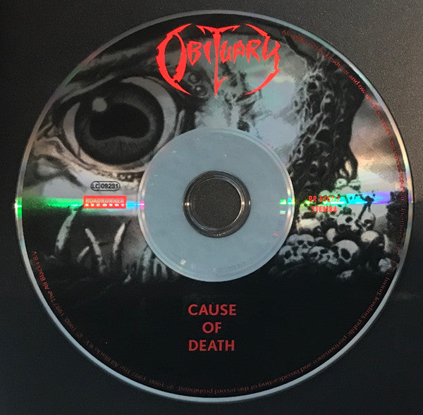 Obituary : Cause Of Death (CD, Album, RE, RM)