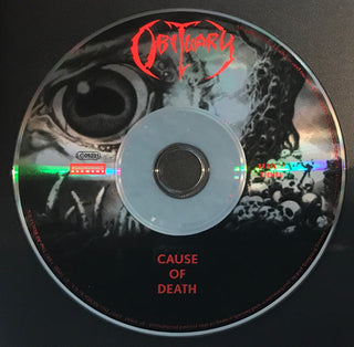 Obituary : Cause Of Death (CD, Album, RE, RM)