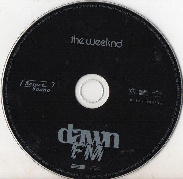 The Weeknd : Dawn FM (CD, Album)