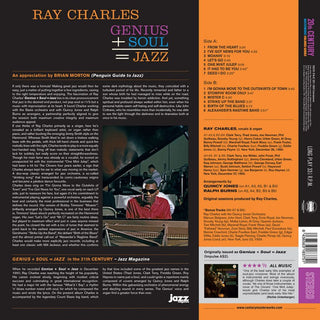 Ray Charles : Genius + Soul = Jazz (LP, Album, Ltd, RE, Ora)