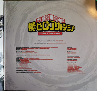 Yuki Hayashi : My Hero Academia Season 5 (2xLP, Ltd, RP)