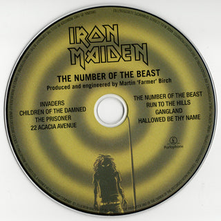 Iron Maiden : The Number Of The Beast (CD, Album, RE, RM, Dig)