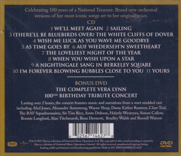 Vera Lynn : 100 (CD, Album + DVD)