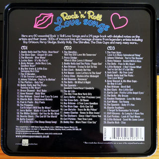 Various : Rock 'n' Roll Love Songs (3xCD, Comp, Ltd + Box, Met)