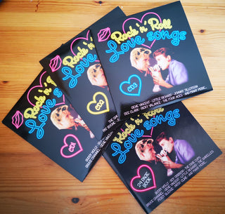 Various : Rock 'n' Roll Love Songs (3xCD, Comp, Ltd + Box, Met)