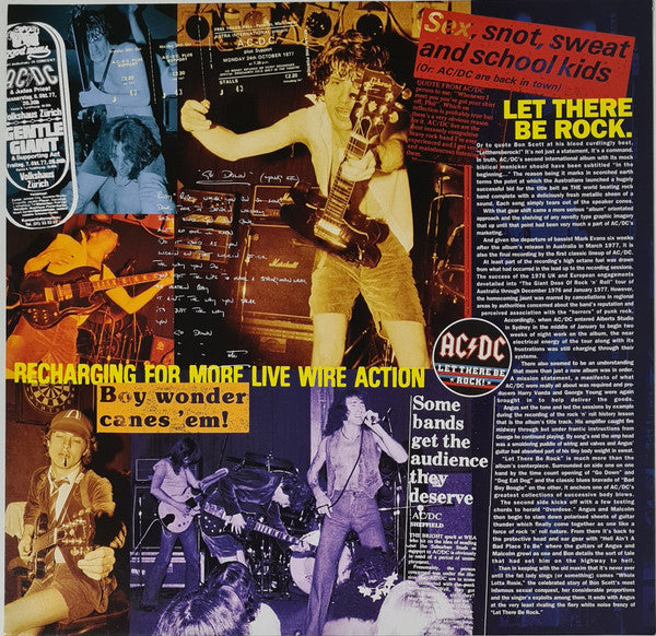 AC/DC : Let There Be Rock (LP, Album, RE, RM, Uni)