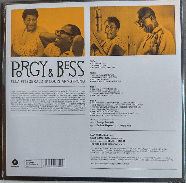 Ella Fitzgerald & Louis Armstrong : Porgy & Bess (2xLP, Album)