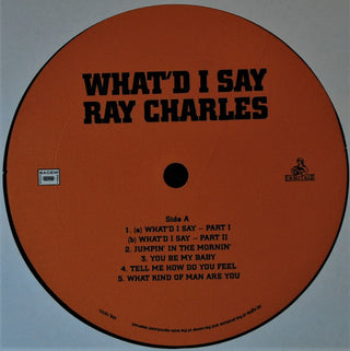 Ray Charles : What'd I Say (LP, Album, RE, 180)