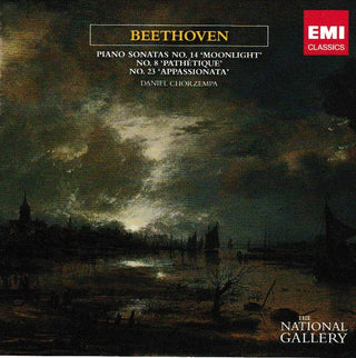 Beethoven*, Daniel Chorzempa : Piano Sonatas No.14 'Moonlight', No.8 'Pathétique', No.23 'Appassionata' (CD, RM)