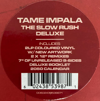 Tame Impala : The Slow Rush (2xLP, Album, Red + 12", Rem + 12", One + 7", Bon +)
