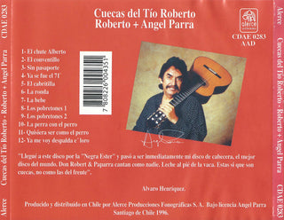 Roberto Parra y Angel Parra : Cuecas Del Tío Roberto (CD, Album)