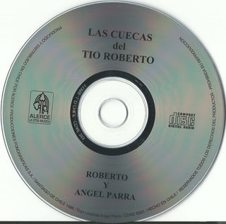 Roberto Parra y Angel Parra : Cuecas Del Tío Roberto (CD, Album)
