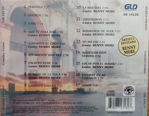 Perez Prado : Grandes Exitos (CD, Comp, Mono)