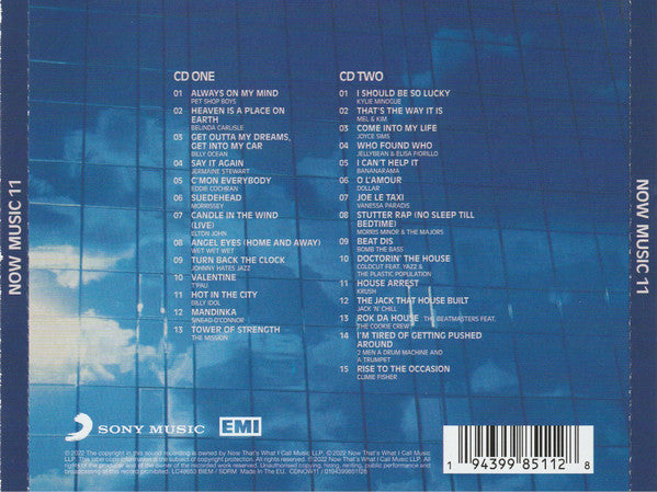 Various : Now That's What I Call Music 11 (2xCD, Comp, RE)