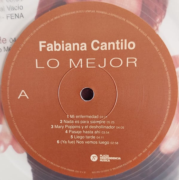 Fabiana Cantilo : Lo Mejor (LP, Comp, RE, Cle)