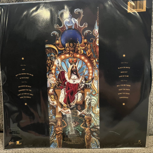 Michael Jackson : Dangerous (2xLP, Album, Pic, RE)