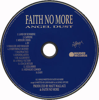 Faith No More : Angel Dust (CD, Album, RE)