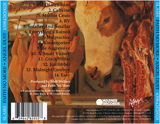Faith No More : Angel Dust (CD, Album, RE)