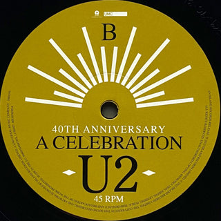 U2 : A Celebration (12", RSD, Single, Ltd, RE, 180)