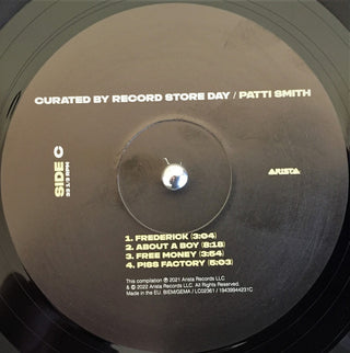 Patti Smith : Curated By Record Store Day (2xLP, RSD, Comp)
