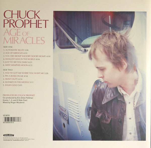 Chuck Prophet : Age Of Miracles (LP, Album, RSD, Ltd, RE, Pin)