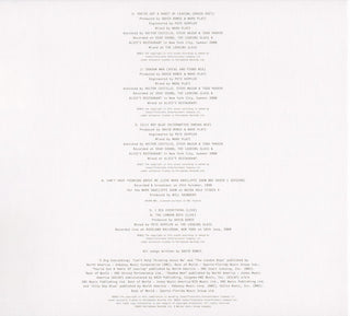 David Bowie : Toy E.P. ("You've Got It Made With All The Toys") (CD, EP, RSD, Ltd)