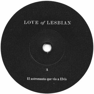 Love Of Lesbian : El Astronauta Que Vio A Elvis / Charlize SolTherón (7", RSD, Single, Whi)