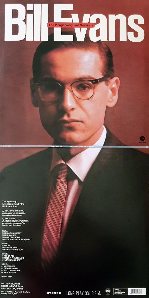 Bill Evans : The Village Vanguard Sessions (2xLP, Album, Comp, RE, RM, 180)
