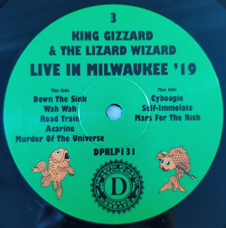 King Gizzard And The Lizard Wizard : Live In Milwaukee '19 (3xLP, Ltd)
