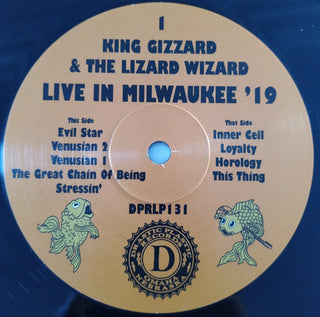 King Gizzard And The Lizard Wizard : Live In Milwaukee '19 (3xLP, Ltd)