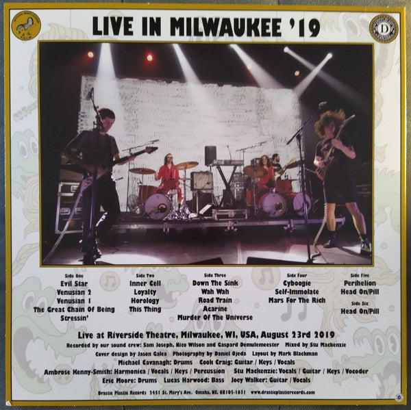 King Gizzard And The Lizard Wizard : Live In Milwaukee '19 (3xLP, Ltd)