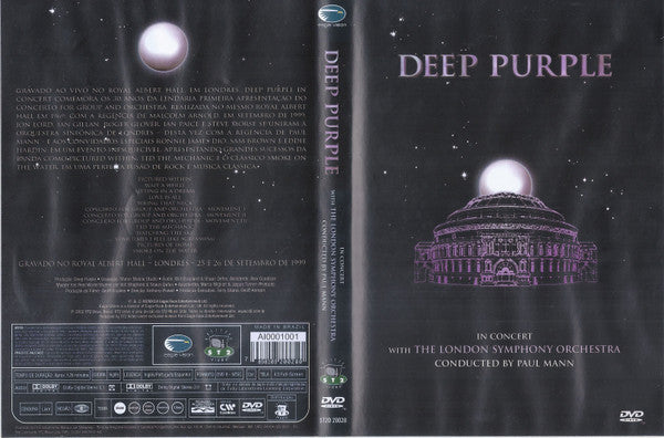 Deep Purple, London Symphony Orchestra Conducted By Paul Mann (5) : In Concert With The London Symphony Orchestra (DVD-V, RE, RP, Multichannel, NTSC, AI)