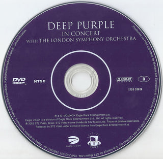 Deep Purple, London Symphony Orchestra Conducted By Paul Mann (5) : In Concert With The London Symphony Orchestra (DVD-V, RE, RP, Multichannel, NTSC, AI)