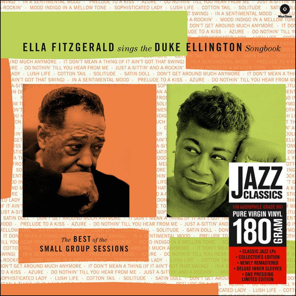 Ella Fitzgerald : Sings The Duke Ellington Songbook - The Best Of The Small Group Sessions (LP, Comp, Ltd, RE, RM, 180)
