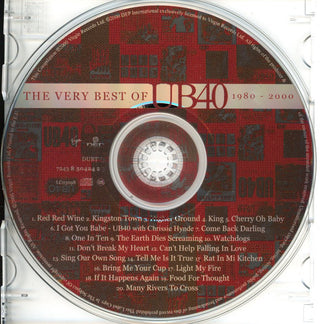 UB40 : The Very Best Of UB40 1980 - 2000 (CD, Comp, RE, RP)