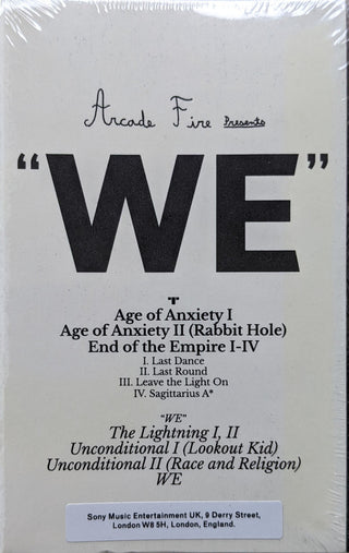 Arcade Fire : We (Cass, Album, Gre)