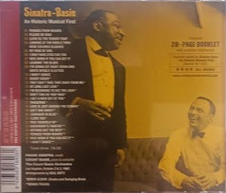 Frank Sinatra, Count Basie : Sinatra-Basie - An Historic Musical First (CD, Album, RE, RM)