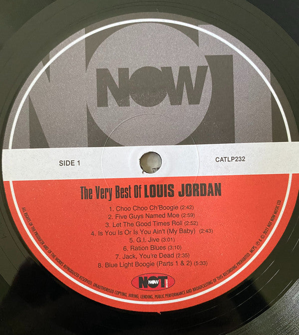 Louis Jordan : The Very Best Of Louis Jordan (LP, Comp)