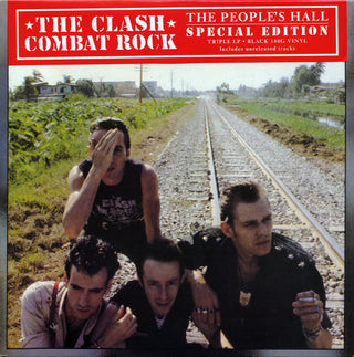 The Clash : Combat Rock + The People's Hall (LP, Album, RE + LP, Comp + LP, S/Sided, Comp + RM,)