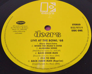 The Doors : Live At The Bowl '68 (2xLP, Album, RE)
