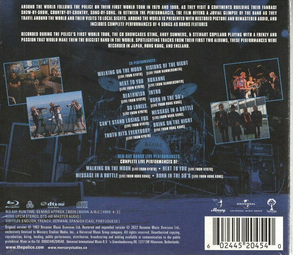 The Police : Around The World (Restored & Expanded) (Blu-ray, RE, Multichannel + CD + RM, Dig)