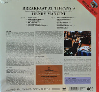 Henry Mancini : Breakfast At Tiffany's (Music From The Motion Picture Score) Composed And Conducted By Henry Mancini (LP, Album + CD, Album)