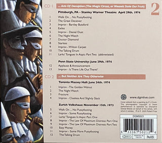 King Crimson : The Great Deceiver 2 (Live 1973 - 1974) (2xCD, RE, Dig)
