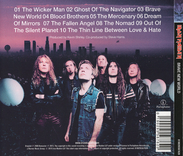 Iron Maiden : Brave New World (CD, Album, RE, RM, Dig)