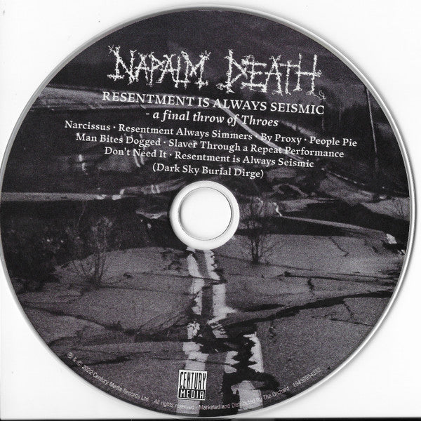 Napalm Death : Resentment Is Always Seismic – A Final Throw Of Throes (CD, MiniAlbum, Ltd, Dig)