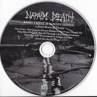 Napalm Death : Resentment Is Always Seismic – A Final Throw Of Throes (CD, MiniAlbum, Ltd, Dig)
