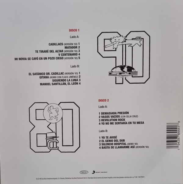 Los Fabulosos Cadillacs : Vasos Vacíos (2xLP, Comp, RE)